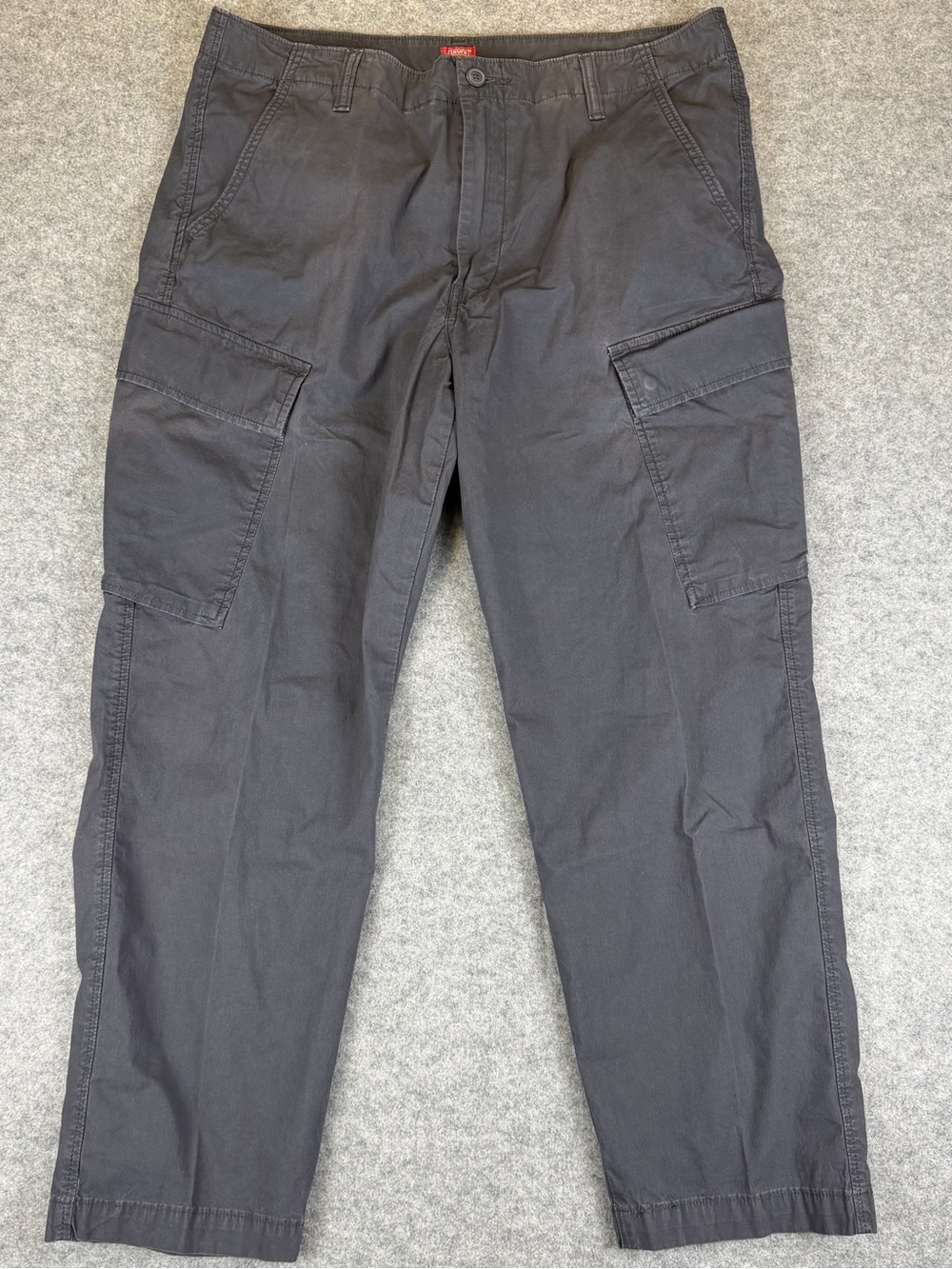 Levi’s XX Cargo Taper Pants Men’s 36x30 Gray Cotton Utility Tactical Hiking